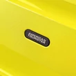 American Tourister Bon Air Spinner négy kerekes gurulós bőrönd (Wizzair, Ryanair kézipoggyász méret) sárga