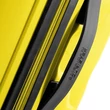 American Tourister Bon Air Spinner négy kerekes gurulós bőrönd (Wizzair, Ryanair kézipoggyász méret) sárga