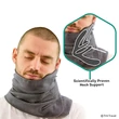 The Pillow - nyakmerevítéses utazó párna, nyakpárna, puha nyakmerevítő