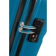 American Tourister Bon Air Spinner négy kerekes gurulós kemény fedeles bőrönd poggyász kék