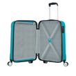 American Tourister by Samsonite Tracklite Spinner kabinbőrönd gurulós bőrönd (Wizzair, Ryanair kézipoggyász méret) kabinbőrönd kék