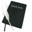 Death Note Halállista Ryuk halálisten figura asztali dísz