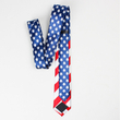 USA Amerikai zászló mintás slim nyakkendő
