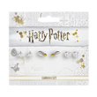 Harry Potter Halál Ereklyéi, Aranycikesz, 9 és háromnegyedik platform fülbevaló szett (3 pár)