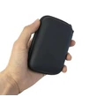 Cipzáros mini tok kábelekhez, GoPro-hoz, adapterekhez - fekete (11.5*8*4cm)
