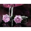 Tidal Swarovski kristályos fülbevaló - Rózsaszín