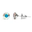 Jazzy színjátszó SWAROVSKI® kristályos fülbevaló \\Gemini\\\ - Kerek Crystal AB\