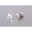 Jazzy színjátszó SWAROVSKI® kristályos fülbevaló \\Gemini\\\ - Kerek Crystal AB\