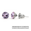 Jazzy világos lila Swarovski® kristályos fülbevaló - Violet