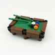 Mini építőkocka biliárdasztal építőkészlet