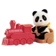 Sylvanian Utazó készlet - Panda maci vonaton díszdobozban