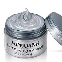 Mofajang hajszínező hajfestő wax hajfesték - ezüst
