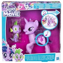Hasbro My Little Pony Én kicsi pónim játékszett - A két barát, Twilight Sparkle hercegnő és Spike, a sárkány duettje