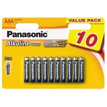 Panasonic AAA Alkaline Power LR03 elemek Value Pack - 10db