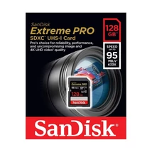 SanDisk SDXC Extreme Pro 128GB V30/U3/UHS-I SDSDXXY-128G-GN4IN/183531