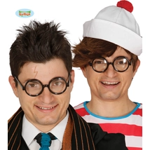 Harry Potter halloween farsang jelmez kiegészítő - kerek szemüveg