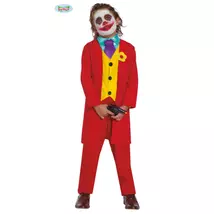 Joker halloween farsangi jelmez szett - gyerek