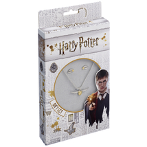 Harry Potter Aranycikesz cikesz nyaklánc és fülbevaló ajándék szett