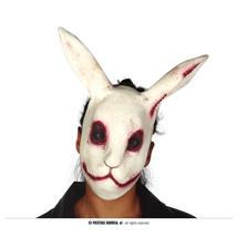 Halloween farsangi jelmez kiegészítő - Ijesztő nyúl vérnyúl maszk