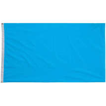 Egyszínű gokart zászló 90x150cm - kék