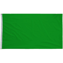 Egyszínű gokart zászló 90x150cm - zöld