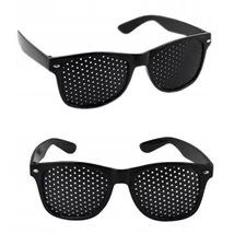 Pontrácsos látásjavító szemüveg, szemtréner - Wayfarer style