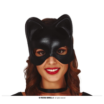 Catwoman halloween farsangi jelmez kiegészítő - felnőtt maszk