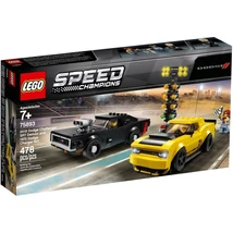 LEGO Speed Champions 75893 - 2018 Dodge Challenger SRT Demon és 1970 Charger R/T