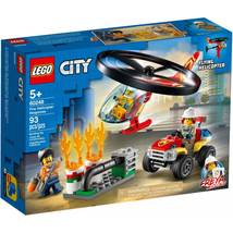 LEGO City 60248 - Sürgősségi tűzoltó helikopter