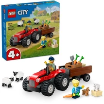 LEGO® City - Piros traktor utánfutó és juhok (60461)