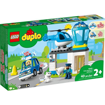 LEGO® DUPLO® - Rendőrkapitányság és helikopter (10959)