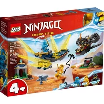 LEGO® NINJAGO® - Nya és Arin csatája a kis sárkány ellen (71798)