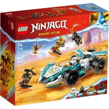 LEGO® NINJAGO® - Zane sárkányerő Spinjitzu versenyautója (71791)