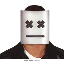 Marsmello Marshmallow halloween farsangi jelmez kiegészítő - DJ maszk