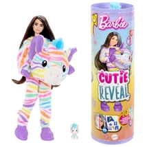 Mattel Barbie: Cutie Reveal meglepetés baba, 7. sorozat - Zebra (HRK39)