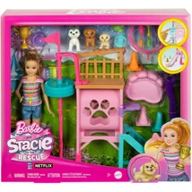 Mattel Barbie: Stacie to the Rescue - Kutyaiskola játékszett kiegészítőkkel