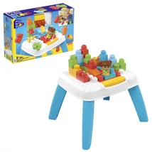 Mega Bloks: Építs és rombolj! építőjáték szett asztalkával