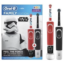 Oral-B Vitality 100 + D100 Star Wars elektromos fogkefe Family Edition