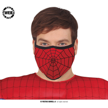 Pókember Spiderman halloween farsangi jelmez kiegészítő - szájmaszk