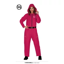 Squid Game őr, katona halloween farsangi jelmez szett - felnőtt (38-40)
