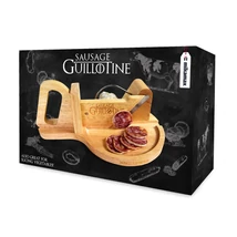 Szalámi, kolbász szeletelő guillotine