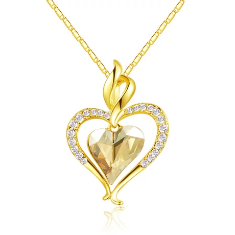 Swarovski Szív nyaklánc