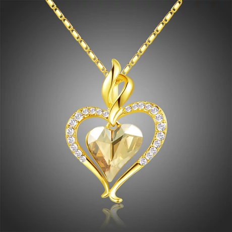 Swarovski Szív nyaklánc