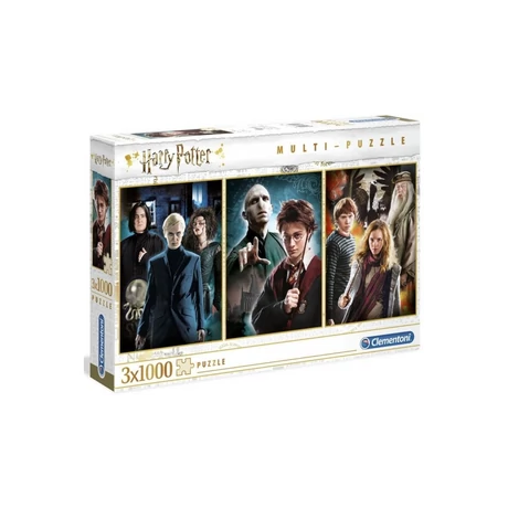 3 X 1000 DB-OS PUZZLE - HARRY POTTER Clementoni