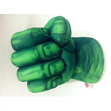 A hihetetlen Hulk The incredible Hulk zöld plüss ököl - párban