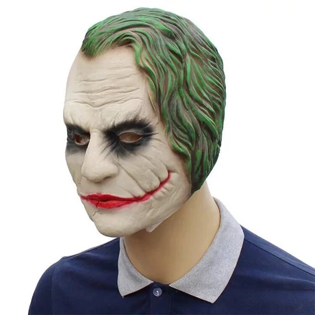 Batman Sötét Lovag The Dark Knight Joker halloween, farsangi latex gumi maszk