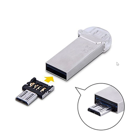 Micro USB -&gt; USB OTG Adapter (mini)