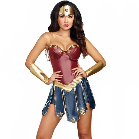 Modern Wonder Woman Csodanő (Gal Gadot féle) halloween, farsangi jelmez
