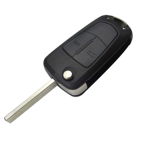 Opel Astra H Corsa Vectra Zafira bicskakulcs kulcsház - 2 gombos