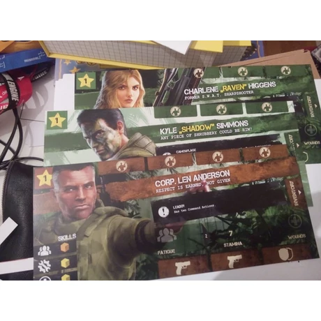 Jagged Alliance The Boardgame - társasjáték